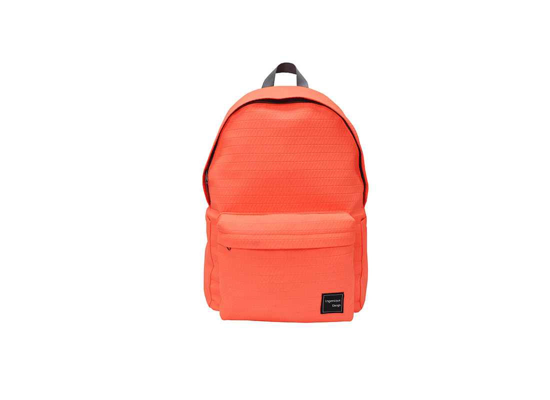 Neon Backpack in Neon Orange Front