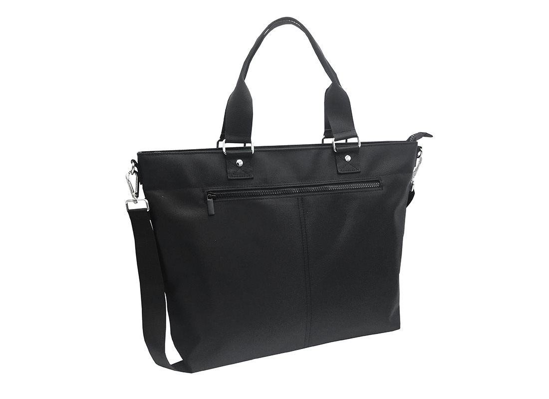 Luxury Tote Bag for Men in Black R Side