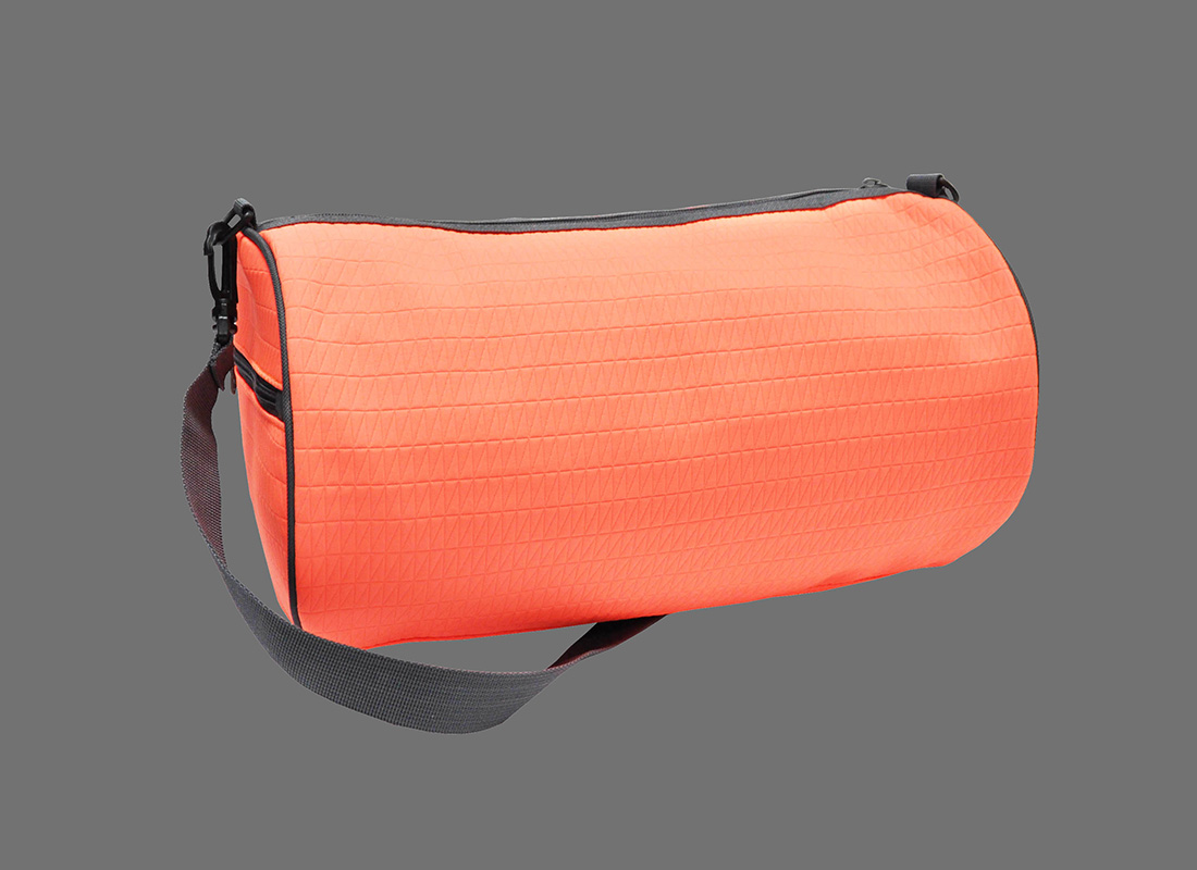 Neon duffle bag in neon orange L back