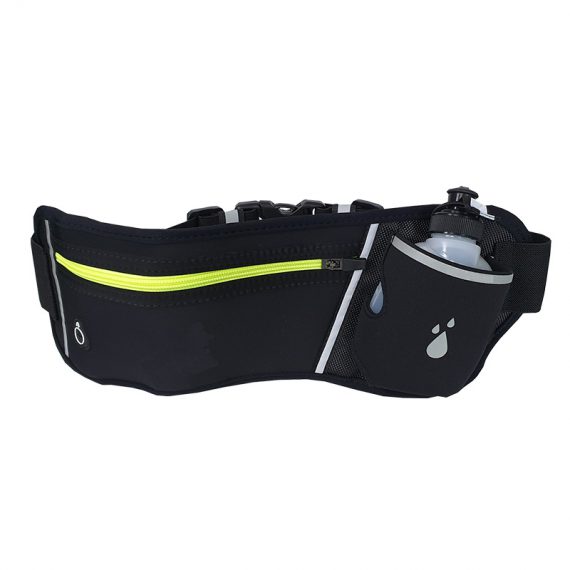 running waist bag - 21023 - black front