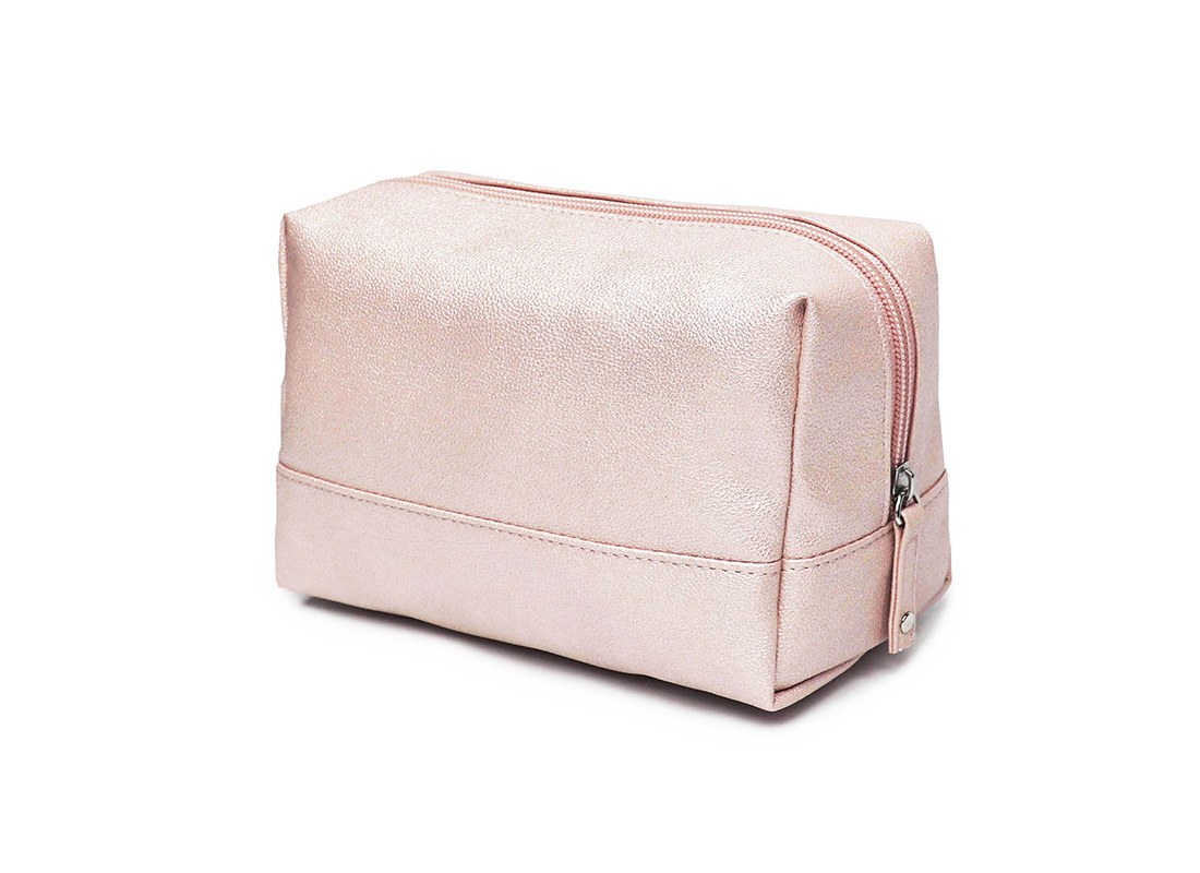 sparkly cosmetic bag - 20010 - pink R side