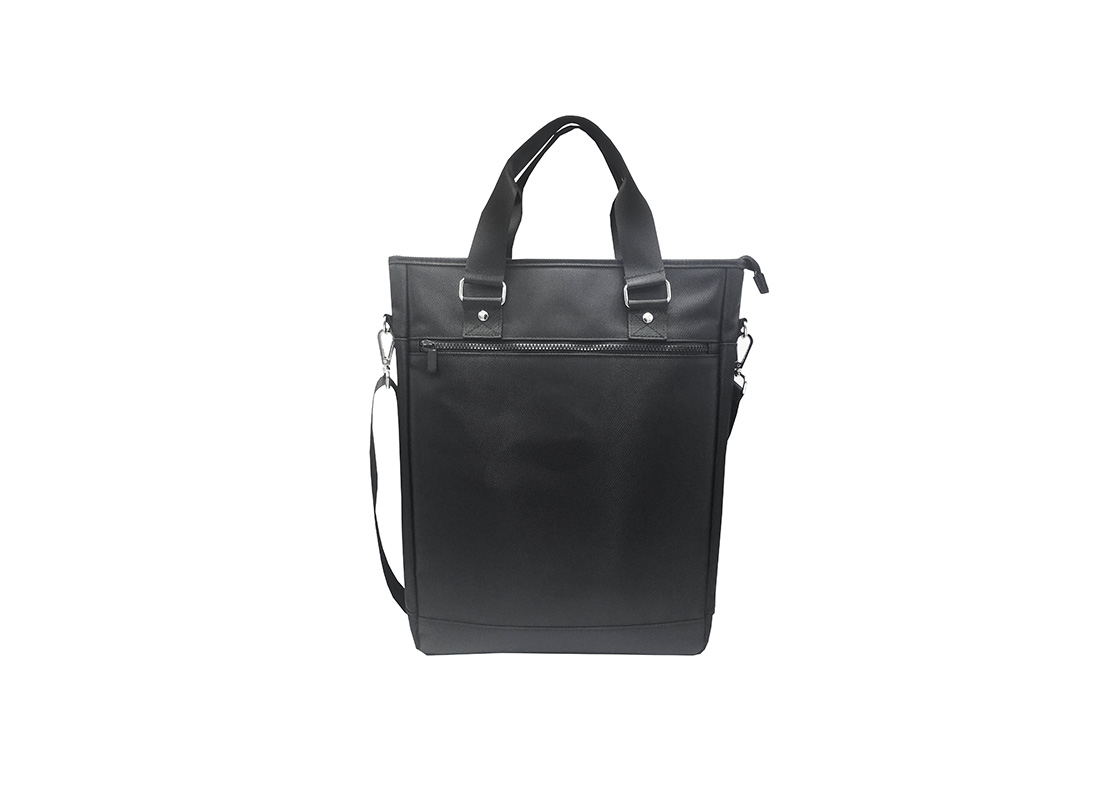 Tote bag for men with laptop compartment front