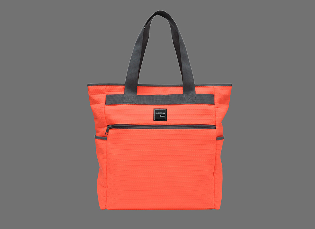 Neon Tote Bags in Neon Orange
