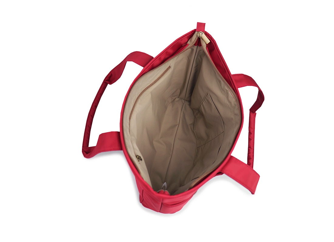 fashion tote 21002 Red open