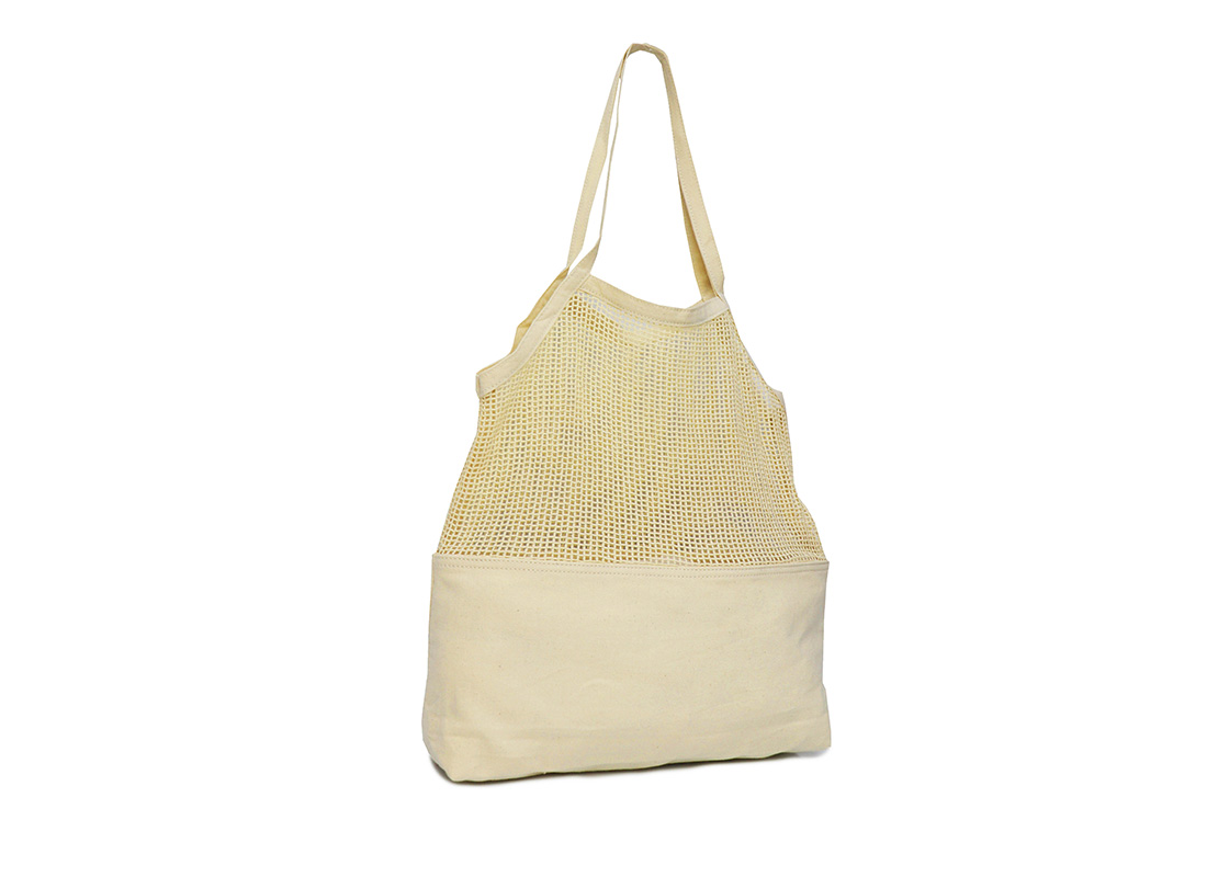 Mesh tote 21004 Natural L back