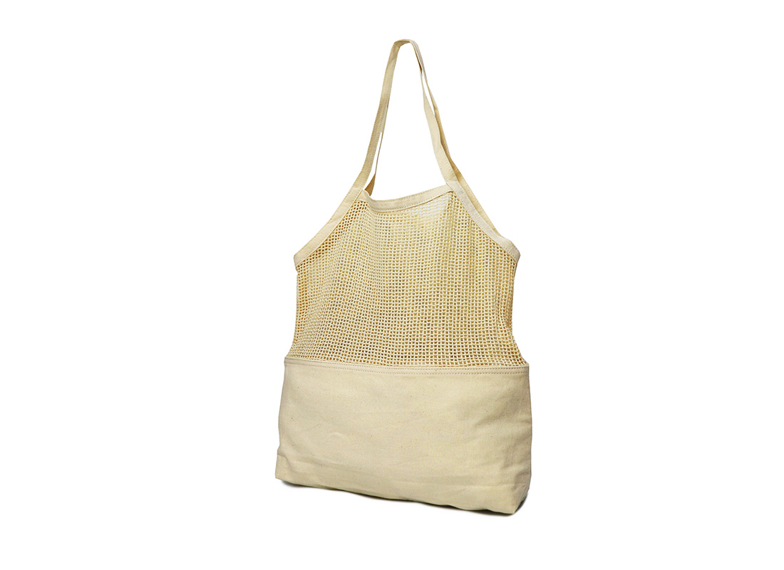 Mesh Tote 21004 Natural R Back