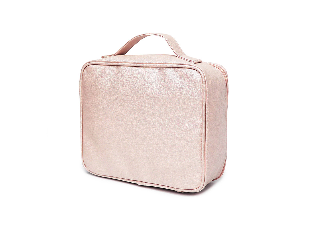 sparkly cosmetic bag - 20012 - pink r back