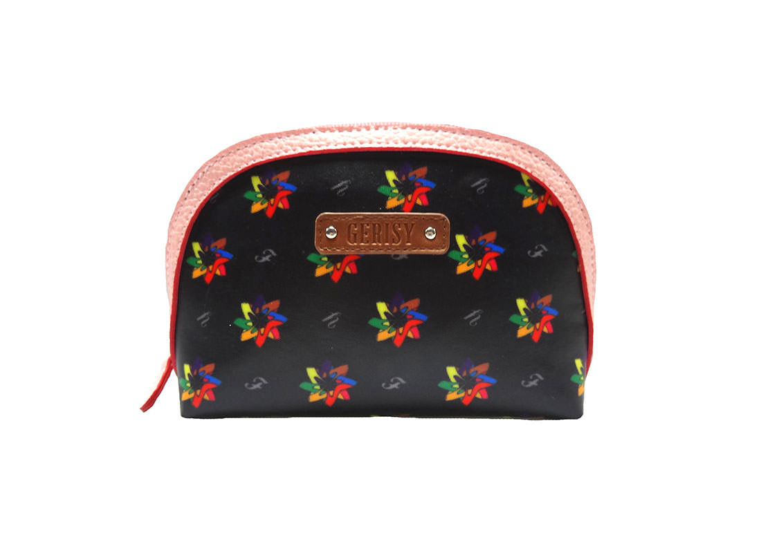 Kaleidoscopic Pattern Small Pouch for Ladies