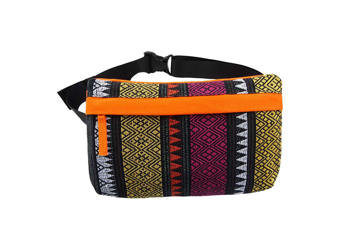 Folk Style Pattern Waist Bag for Women
