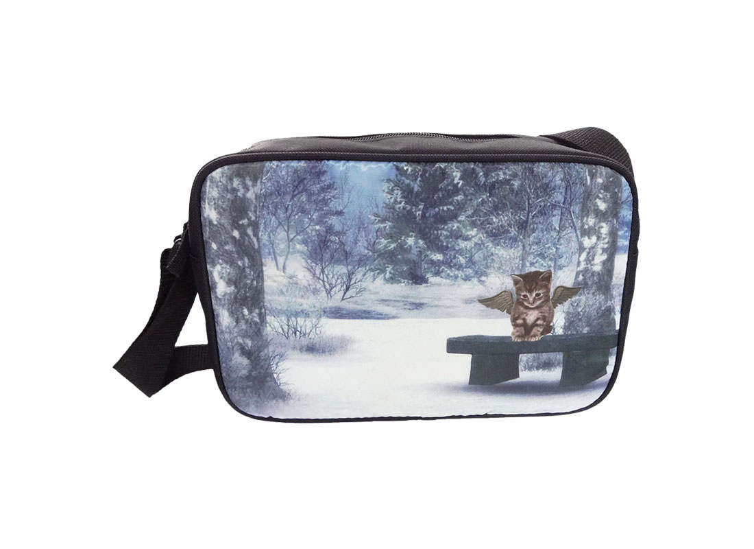 Sublimation Shoulder Bag with Cat printing