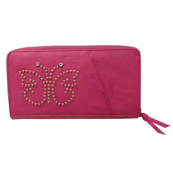 Cherry Pink Long Wallet