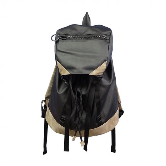 Large Backpack with Flap Closure