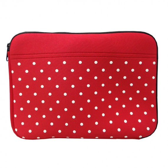 10 laptop sleeve with dot printing