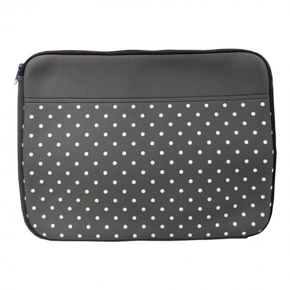 15 Laptop Sleeve with Dot Printing