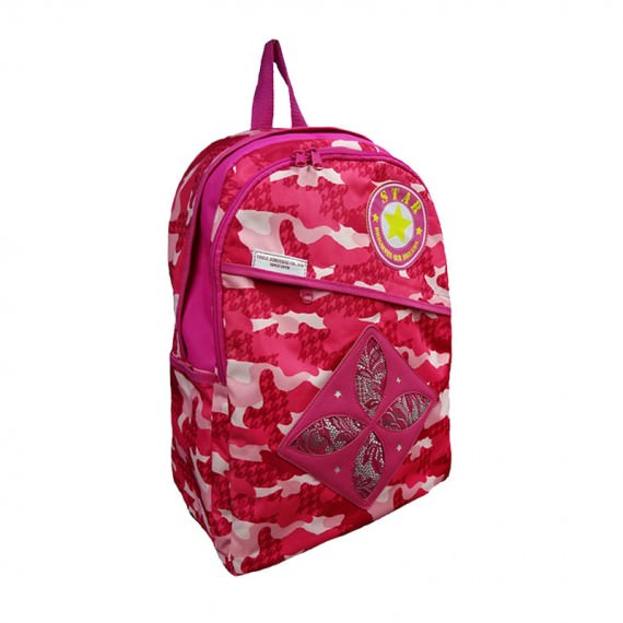 Red Camo Backpack