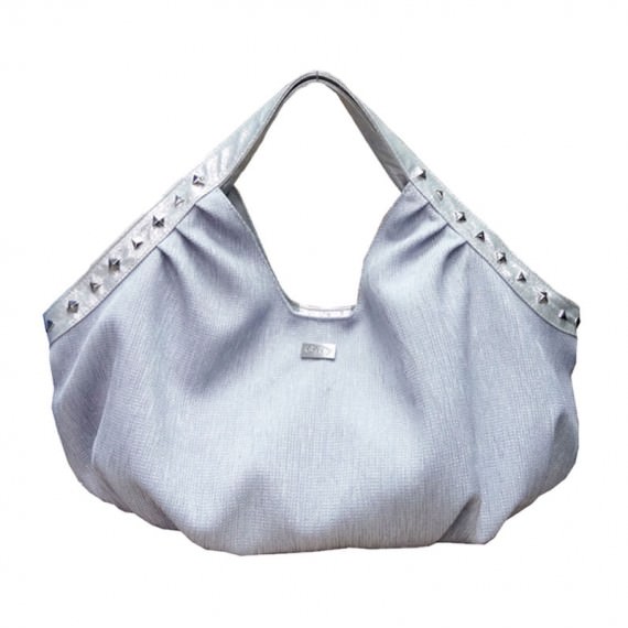 Fashion Women Handbag in Silver Color