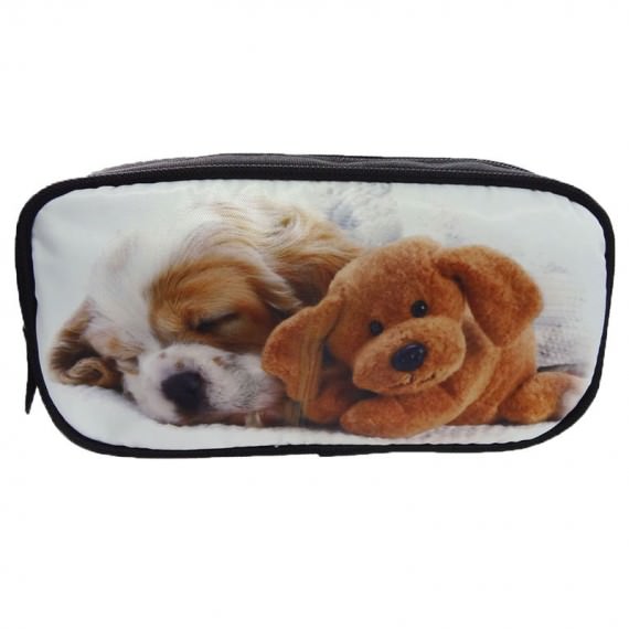 Sublimation Pencil Case with Dog Printing