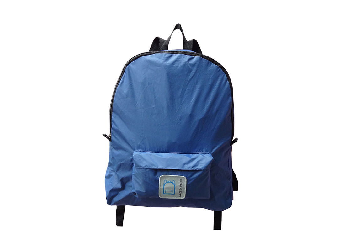 Foldable Backpack in Blue