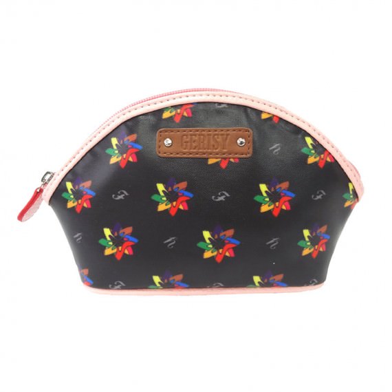 Kaleidoscopic pattern cosmetic Bag