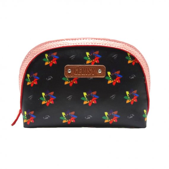 Kaleidoscopic Pattern Small Pouch for Ladies