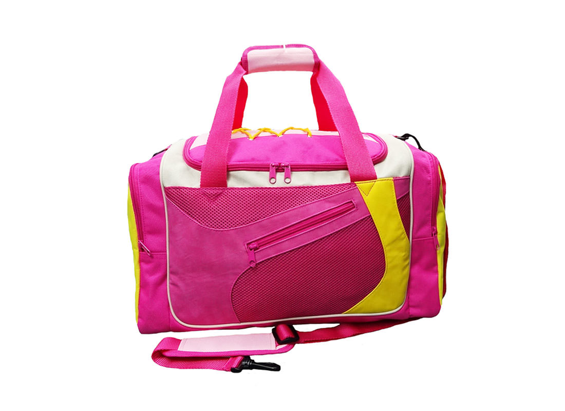 Pink Sport Bag with Shoe Pocket