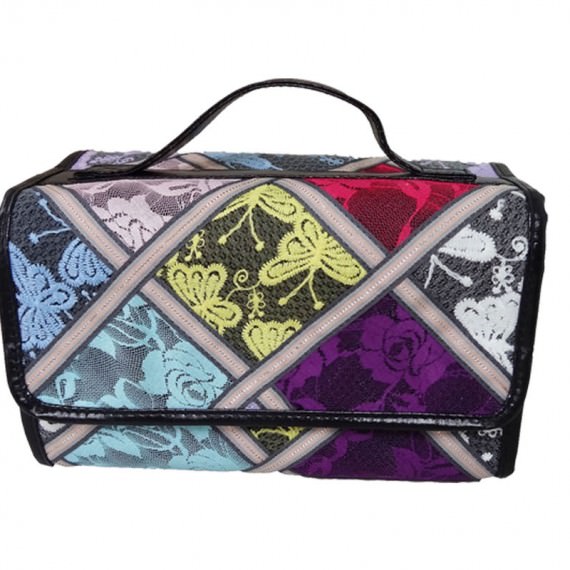 4 in 1 Cosmetic Bag with Lace cover