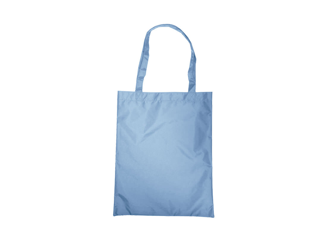 Plain Tote Bag in Airfore Blue