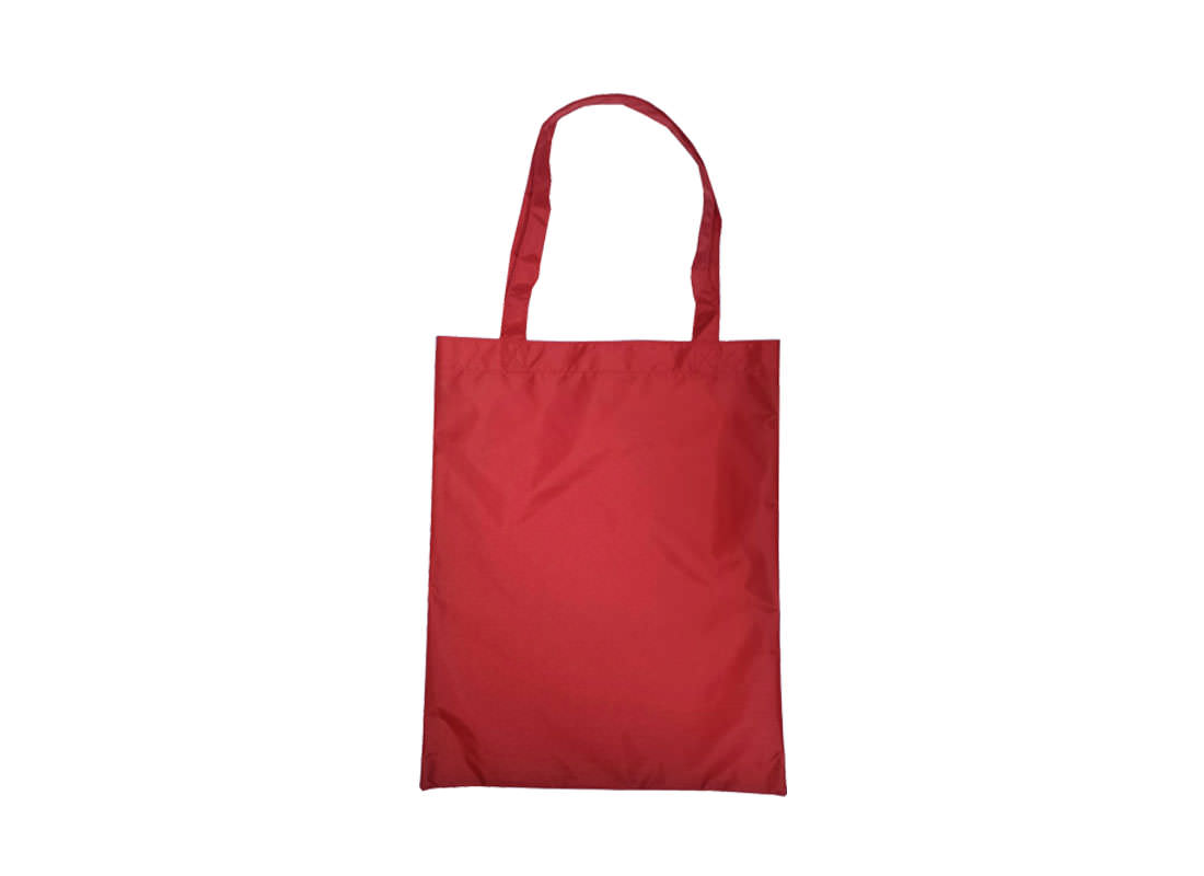 Plain Tote Bag Burgundy
