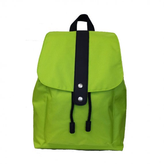 Green Backpack for Casual Use