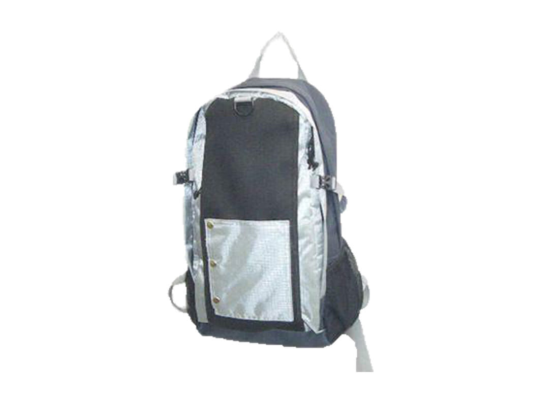 Black & Silver Backpack
