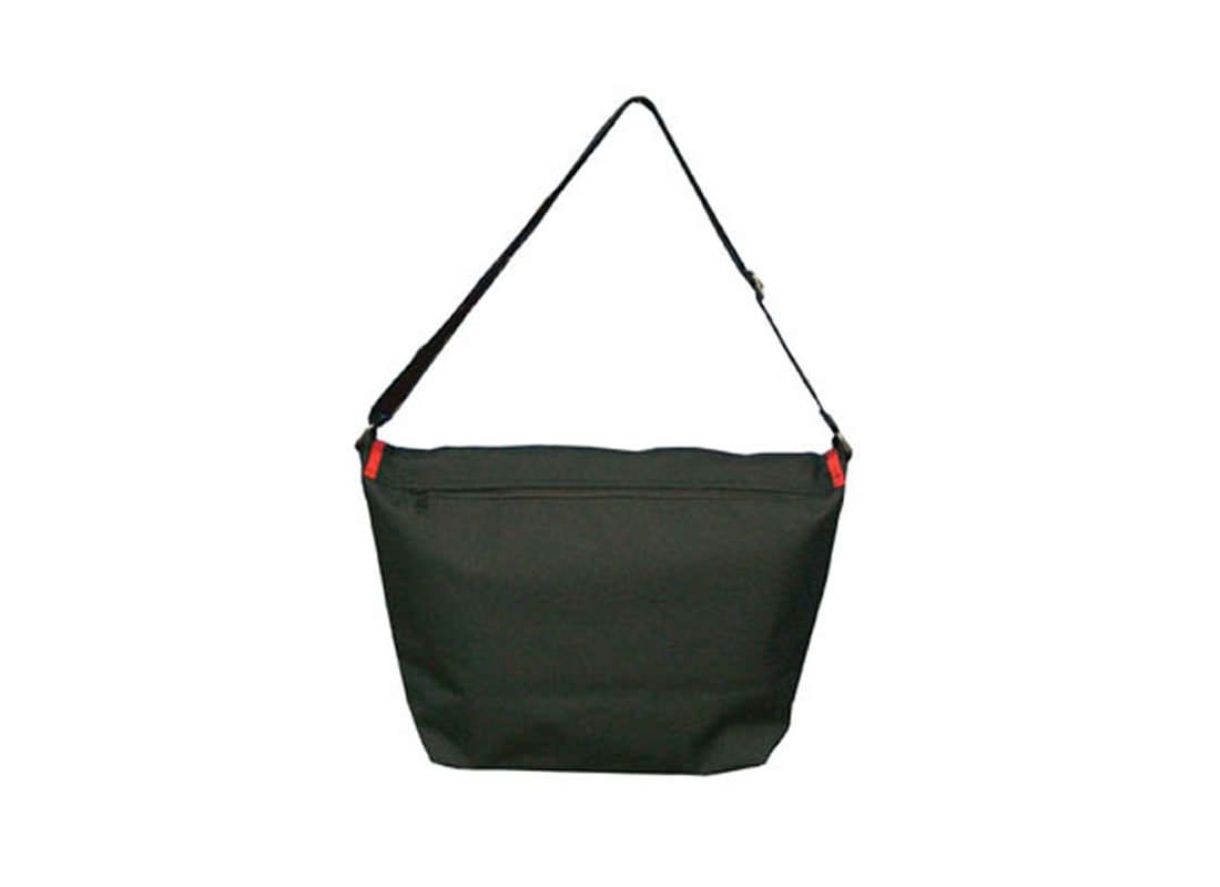 Casual Messenger bag with color zipper back