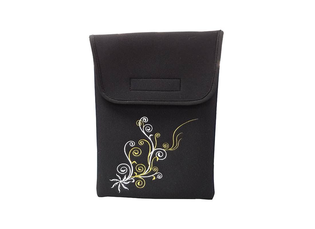 10 inch Tablet Sleeve with Embroidery