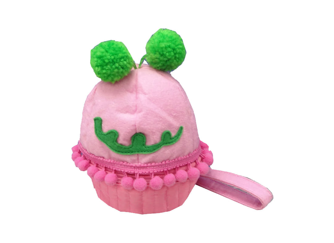 Cute Cupcake Shaped Pouch for Children