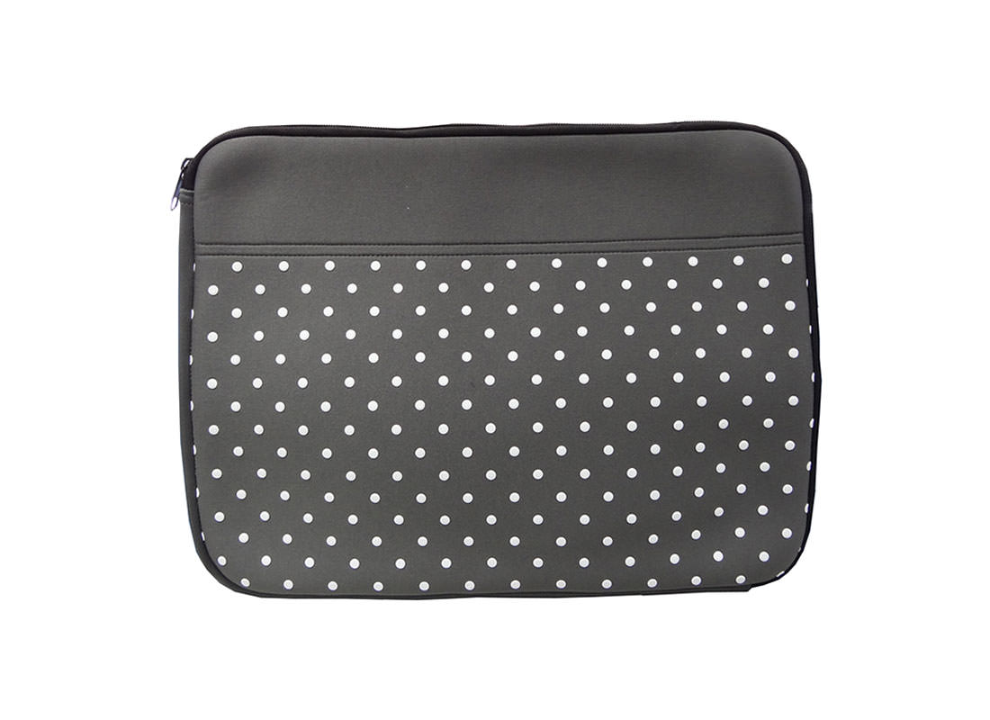 15 Laptop Sleeve with Dot Printing