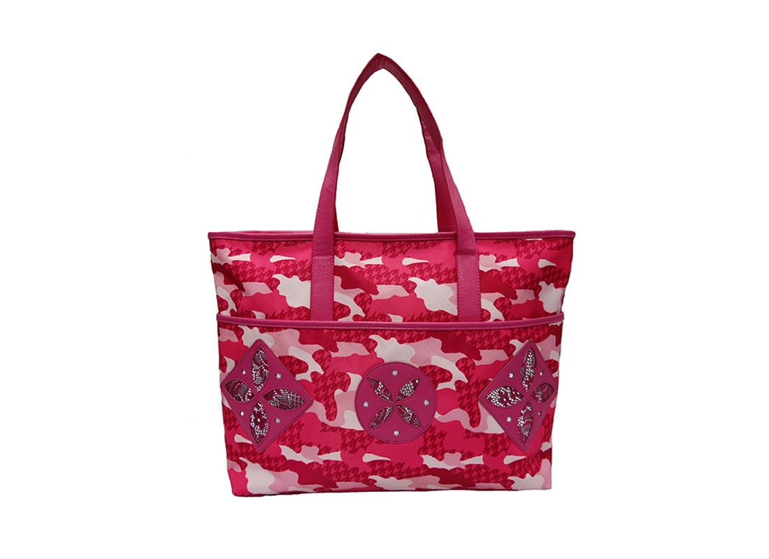 Pink Camouflage Tote Bag