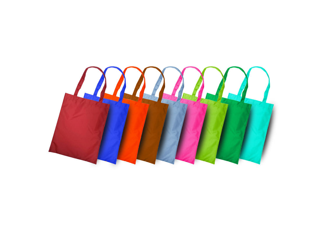 Plain Tote Bag with Many Color Choices Side