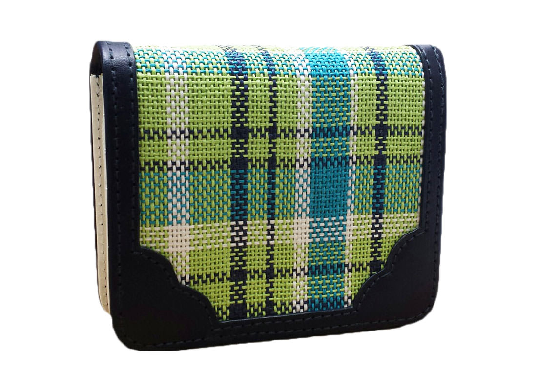 Knitted Paper Short Wallet