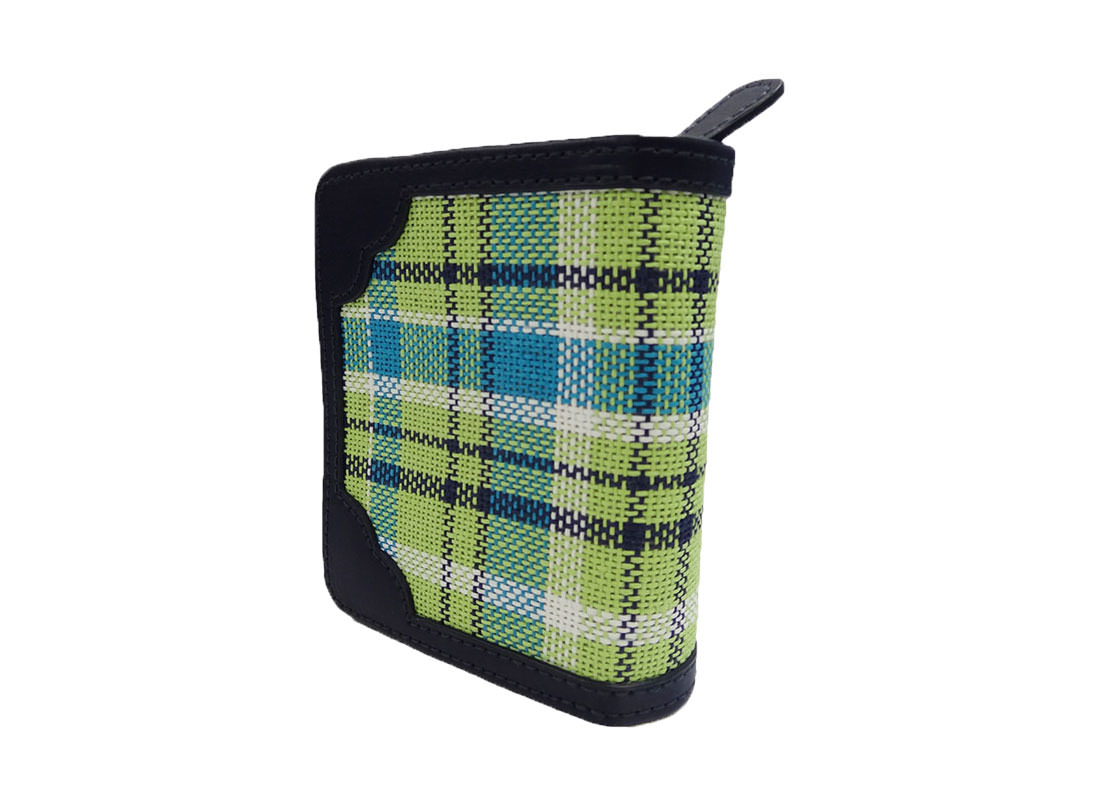 Knitted Paper Short Wallet Side