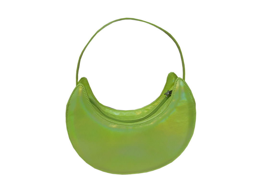 Moon Bag for Children in Green Back