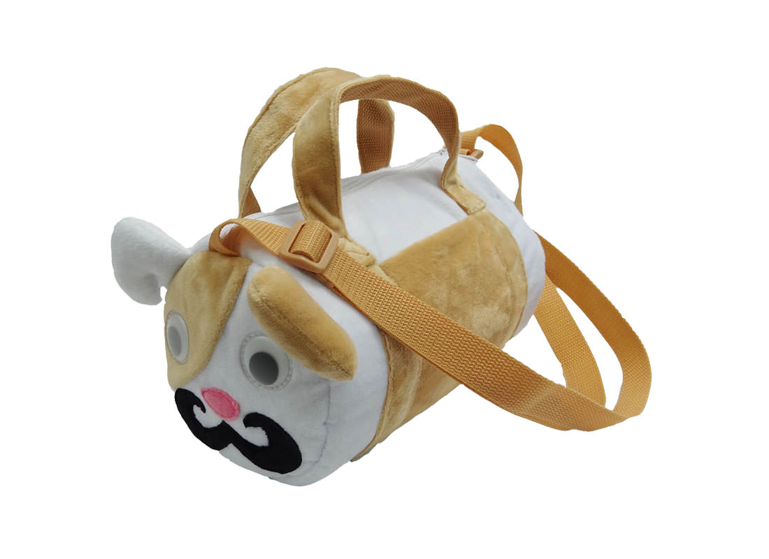 Dog Shape Bag Duffel for Children Side