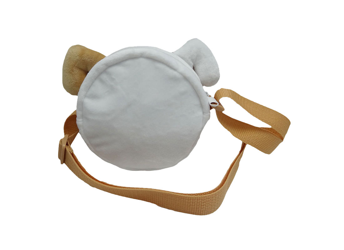 Dog Shape Shoulder Bag for Children Back