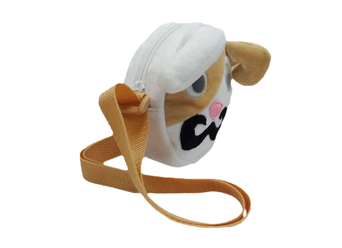 Dog Shape Shoulder Bag for Children L Side