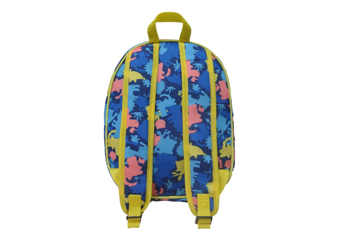 Children Camo Backpack with Lion Patch Back