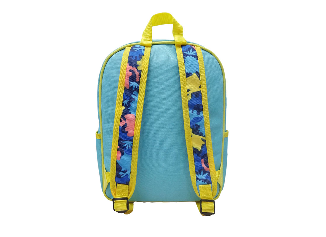 Kids Camo Backpack with Lion Patch Back