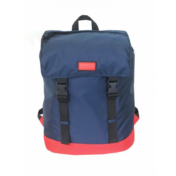 Drawstring Closure backpack in dark blue