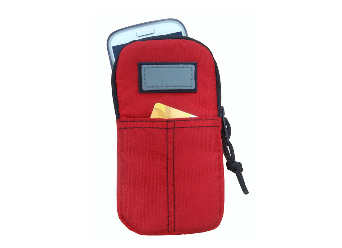 Cellphone pouch in red