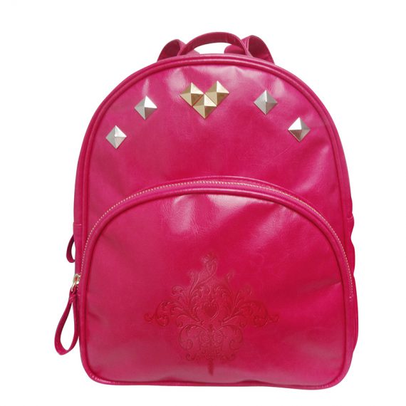 Mini Backpack for Women with embossed graphic