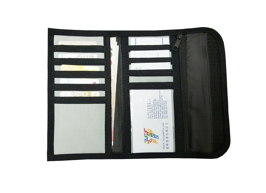 Long Wallet with skeleton printing open