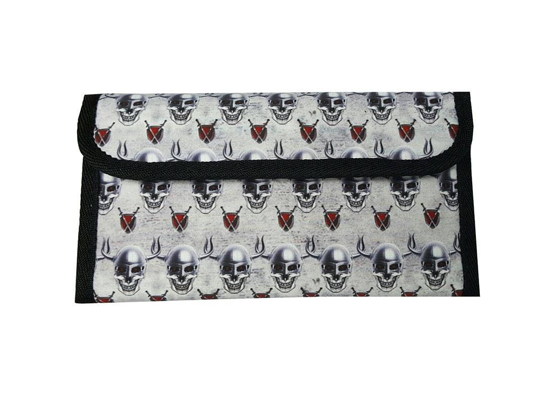 Long Wallet with skeleton printing