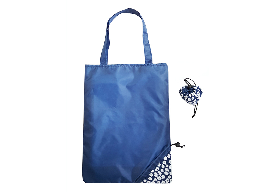 Reusable Foldable Shopping bag in Blue
